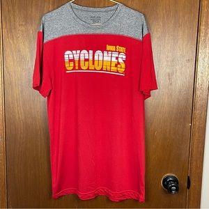 Augusta Sportswear Iowa State Cyclones Woman’s Casual Short Sleeve Tee Sz Medium